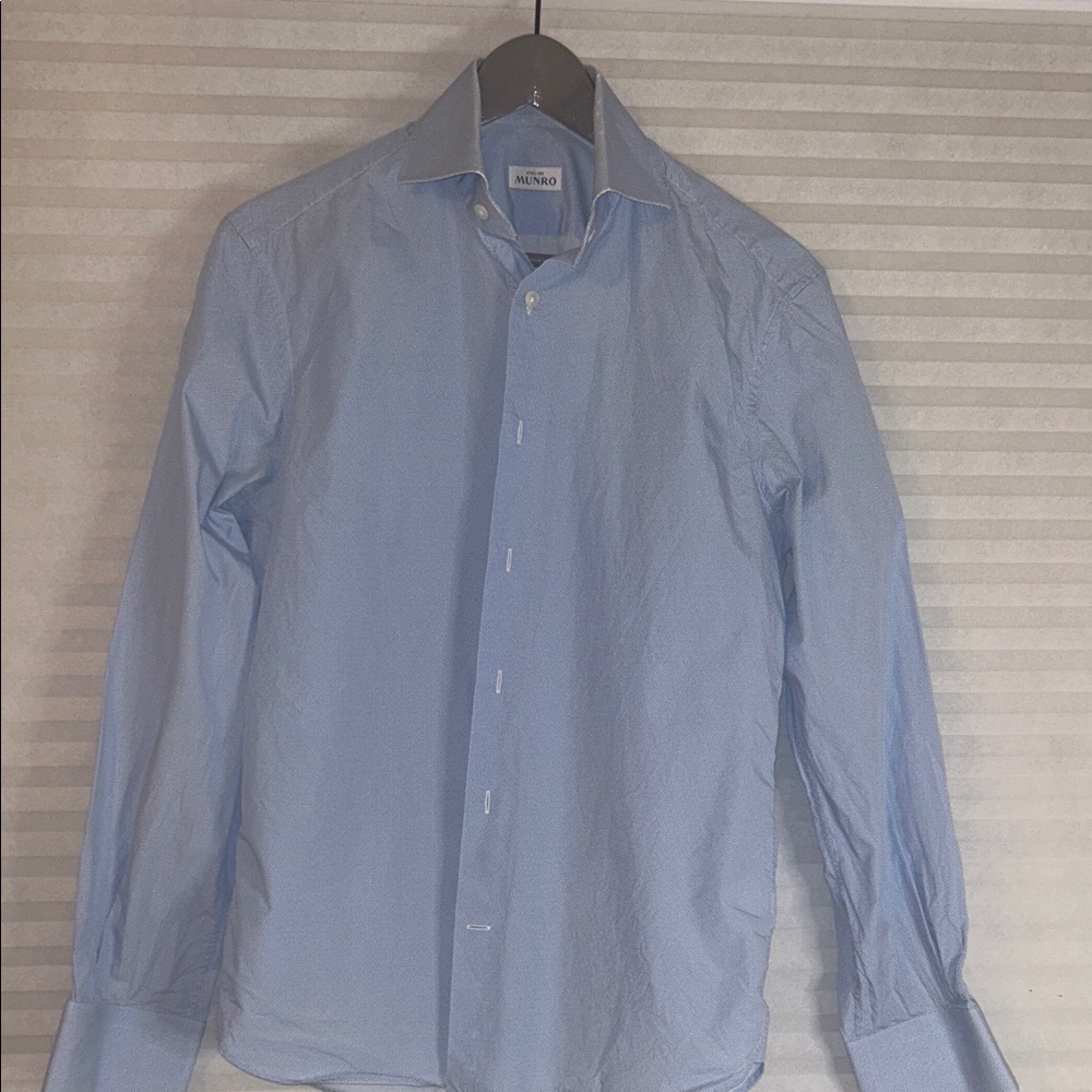 Munro Light Blue Dress Shirt
